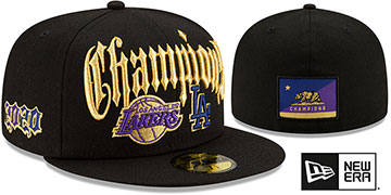 Dodgers x Lakers 2020 Dual Champions