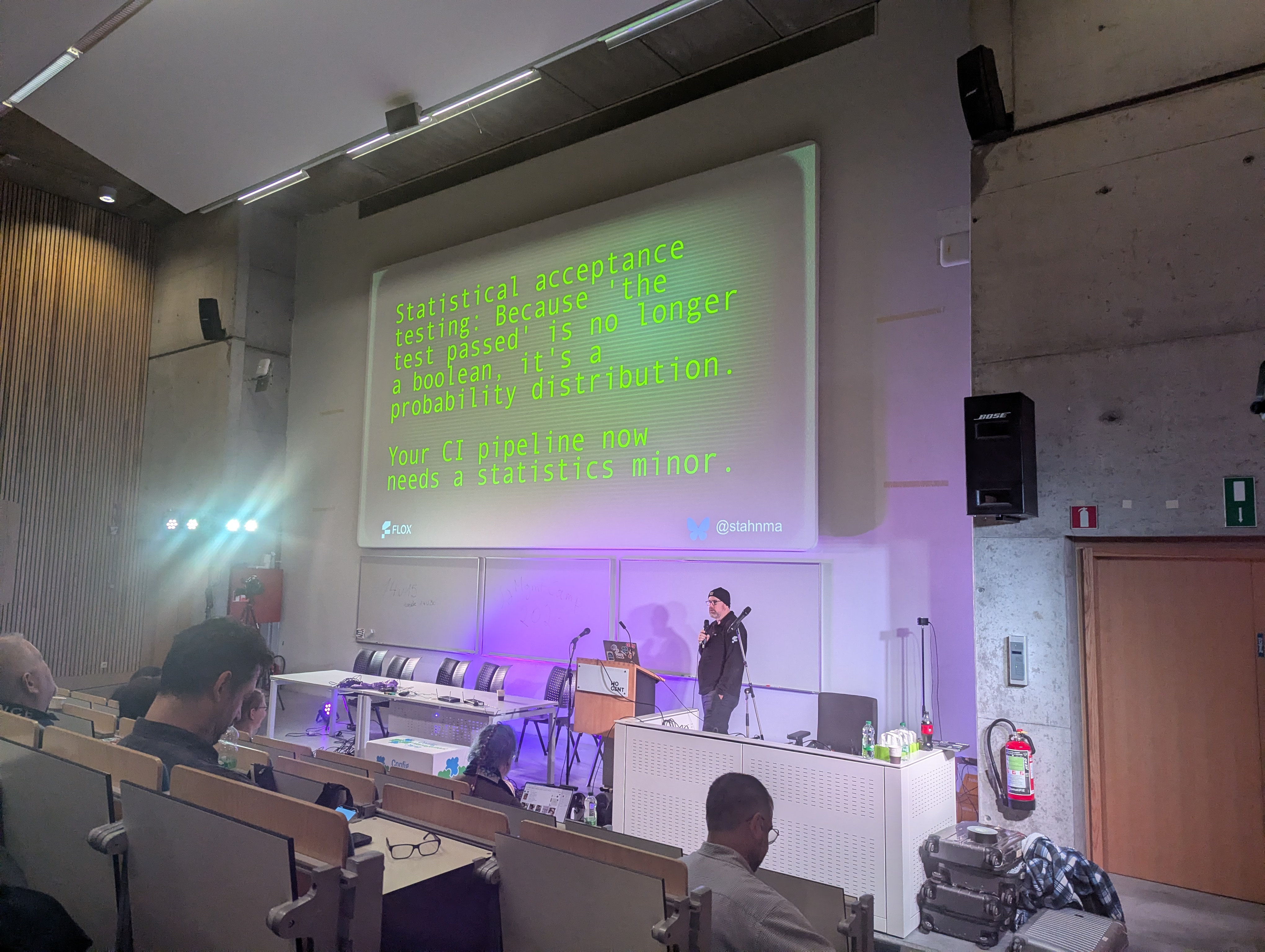 Slide on golden dataset testing