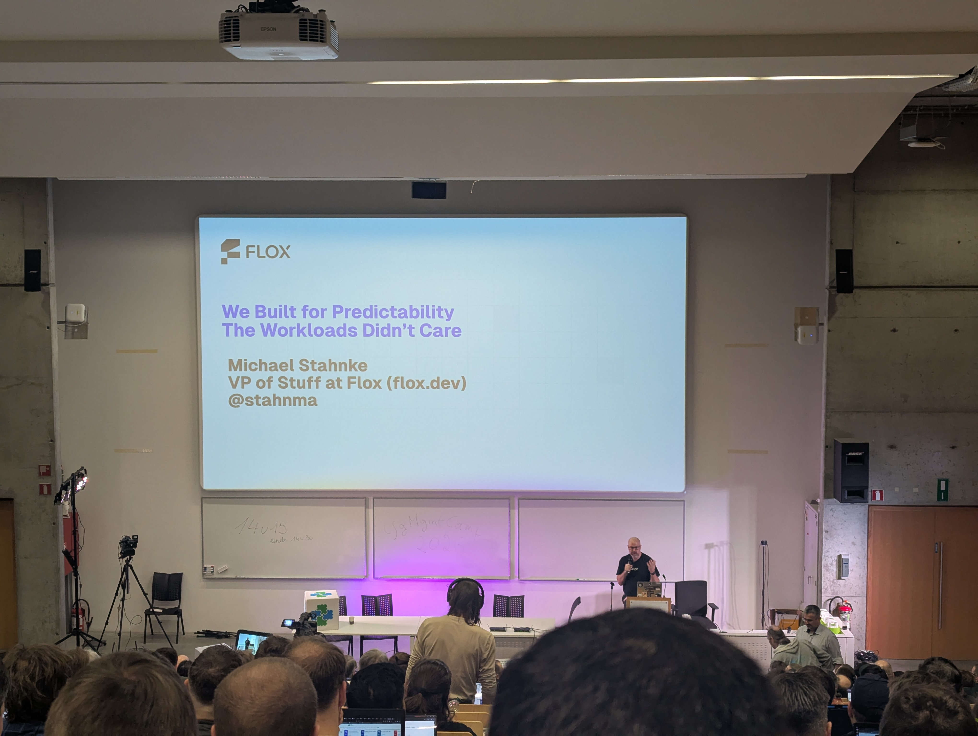 Slide on known inputs and deterministic expectations